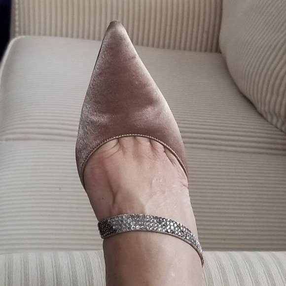 Nina fabric evening wear women shoes size 6 - Picture 5 of 6